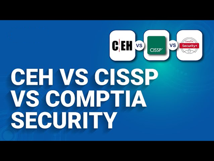CEH, CISSP, OSCP comptia